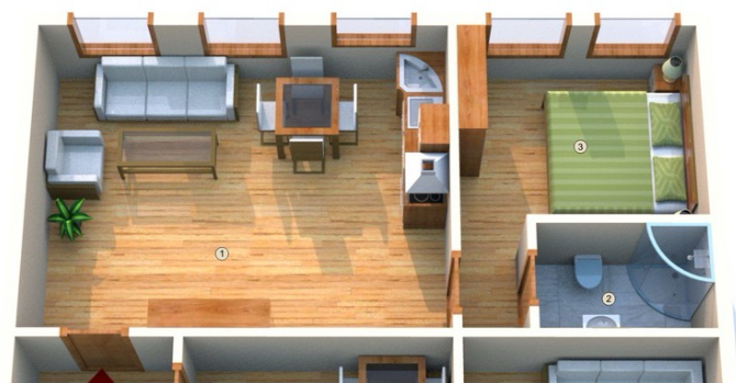 + KLEINE, GEMÜTLICHE WOHNUNG IN GEPFLEGTEM HAUS +