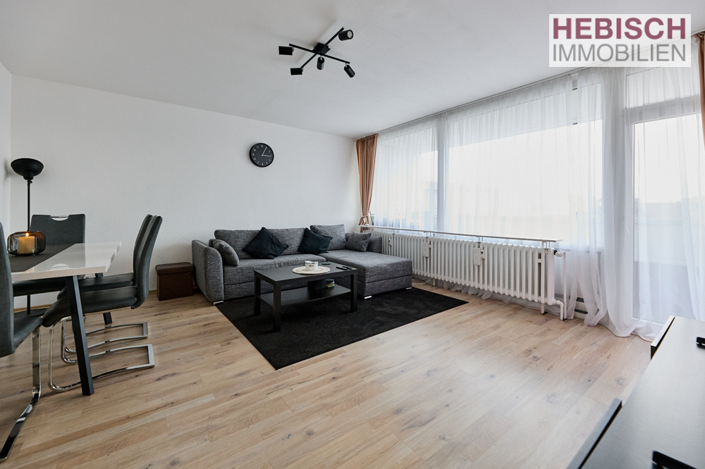 + VERKAUFT +GUT GESCHNITTENE 2-ZIMMER KDB MIT LOGGIA+TG-STELLPLATZ OPTIONAL ZUM KAUF NORDBEZIRK +