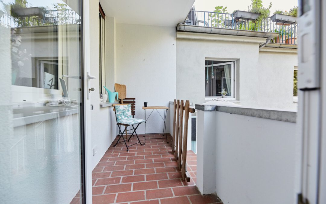 + Erfolgreich vermietet: Klein + Fein + Mein + Balkon +