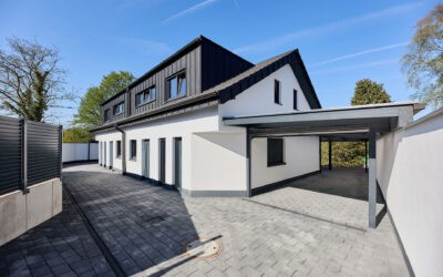 + Neu zur Vermietung: Neubau mit top Ausstattung + Erstbezug + XXL-Carport + Garten mit Blick ins Grüne +